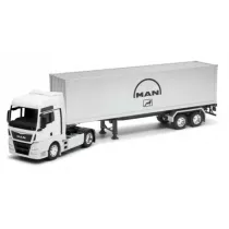 WELLY Ciarwka z przyczep 1:32 MAN TGX 26510