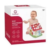 Domek sorter z pianinkiem wiato dwik Sobebear