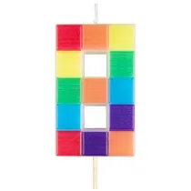 wieczka urodzinowa 8 klocki