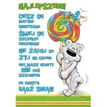 Stamp Karnet Happy B6 + koperta wzr nr 24