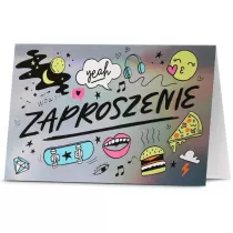 Pan Dragon Zaproszenie Uniwersalne 5 szt.