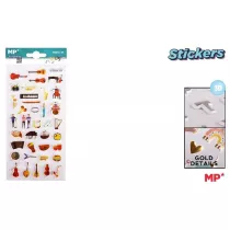 Mp Main Paper Naklejki 3D instrumenty