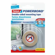 Tesa Tama dwustronna powerbond 1,5m x 19mm przezroczysta