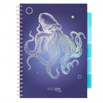 Koozeszyt Strigo A4 Project Book Omiornica granatowy w kratk