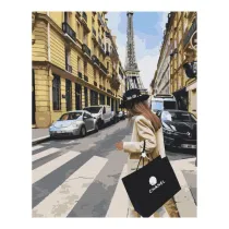 Brushme Malowanie po numerach - Paryski tydzie� mody 40x50cm