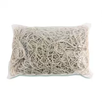Office Products Gumki recepturki bia�e 100mm, 1000g