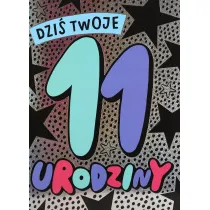 Pan Dragon Karnet okazjonalny B6 z kopert� 11 Urodziny PD STAR-140