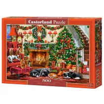 Puzzle 500 el. Cozy Fireplace Castorland
