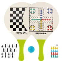 Zestaw do badmintona pla�owego drewniany Spokey