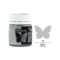 Rosa Farba akrylowa metaliczna silver 56 20ml