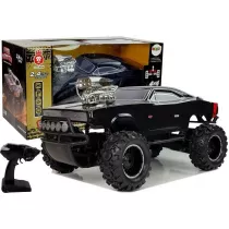 Auto terenowe 4x4 R/C 2.4G czarne LeanToys