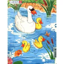 Puzzle 10 el. Sodkie zwierzaki Larsen
