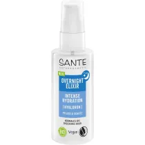 Sante Eliksir na noc intensywnie nawil�aj�cy do w�os�w normalnych i suchych z kwasem hialuronowym i aloesem eco 75 ml