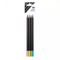 Starpak Owek okrgy HB Black 4 szt.