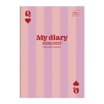 Interdruk Kalendarz szkolny 2026/27 B6 Pink Card