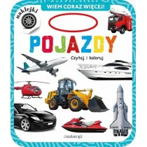 Pojazdy. Czytaj i koloruj. Wiem coraz wi�cej!