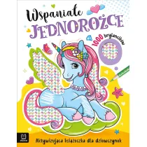 Wspania�e jednoro�ce. Aktywizuj�ca ksi��eczka dla dziewczynek. 1000 brylancik�w