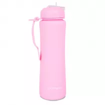 Coolpack Pastel Bidon silikonowy Collpack Pump pudrowy r 600ml