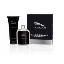 Jaguar Classic Black zestaw dla mężczyzn woda toaletowa spray + żel pod prysznic 100 ml + 200 ml