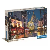 Puzzle 1500 el. Compact Paris - Montmartre Clementoni