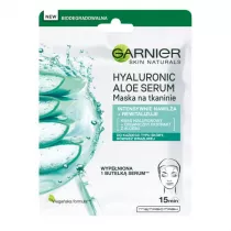 Garnier Skin Naturals Hyaluronic Aloe Serum maska do twarzy na tkaninie 28 g