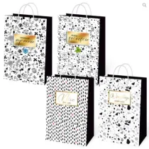 Torebka ozdobna serdeczne �yczenia (15,5x23x8cm) mix