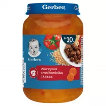 Gerber Warzywa z woowink i kasz po 10 miesicu 190 g