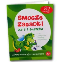 Smocze zagadki - Zabawy edukacyjne z naklejkami