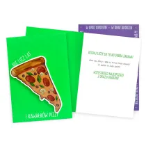 Kukartka Karnet B6 Uniwersalny pizza