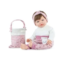 Lalka hiszpa�ska Sweet Baby Pink z torebk� 42cm Marina Pau