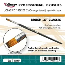 P�dzelek p�aski high quality classic rozm 6