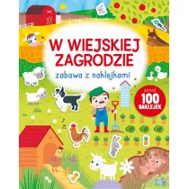 Zabawa z naklejkami. W wiejskiej zagrodzie