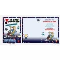 Stamp Karnet Bueno B6 + koperta wz�r nr 10 Urodziny
