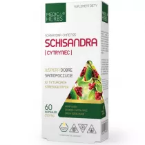 Medica Herbs Schisandra (Cytryniec) Suplement diety 60 kaps.