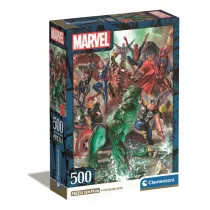 Puzzle 500 el. Compact The Avengers Clementoni