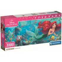Puzzle 1000 Panorama Compact Disney Princess Clementoni