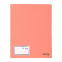 Album ofertowy A4 30 koszulek jasnorowy STRIGO