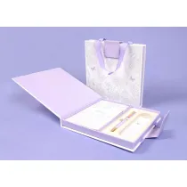 Cresco D�ugopis automatyczny metalowy   notes Premium fioletowy SADPEX 851000