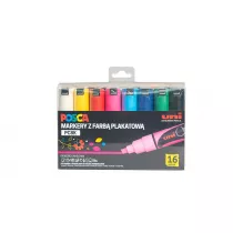 Uni Mitsubishi Pencil Markery PC-8K Posca Uni 16 szt.