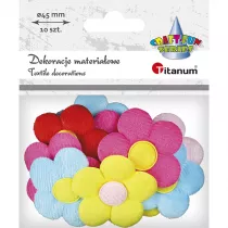 Hasta Aplikacje materiaowe kwiaty 4.5 x 4.5 cm