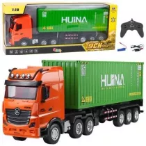 Ciarwka z kontenerem RC 1:18 Leantoys