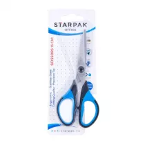 Starpak Noyczki z gumowymi rczkami 15 cm