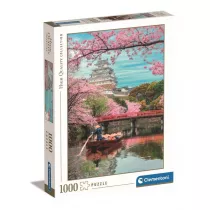 Puzzle 1000 HQ Himeji Castle in Spring Clementoni