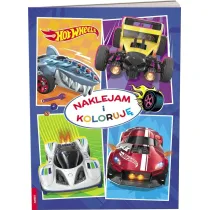 MATTEL HOT WHEELS. NAKLEJAM I KOLORUJ�