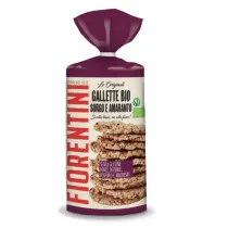 Fiorentini Wafle z sorgo i amarantusa bezglutenowe 120 g Bio