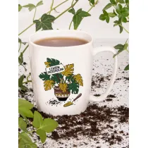 Nadwyraz.com Kubek ceramiczny bia�y Czasem przesadzam