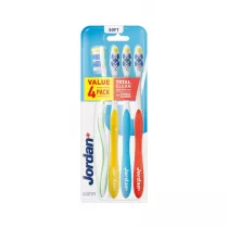 Jordan Total Clean szczoteczka do zbw Mikka 4 szt.