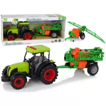 Traktor na baterie zielony LeanToys