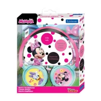 Sk�adane s�uchawki przewodowe stereo myszka minnie z g�o�no�ci� bezpieczn� dla dzieci Lexibook HP010MN