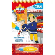 Straak Sam. Wodne kolorowanie. Pilne wezwanie